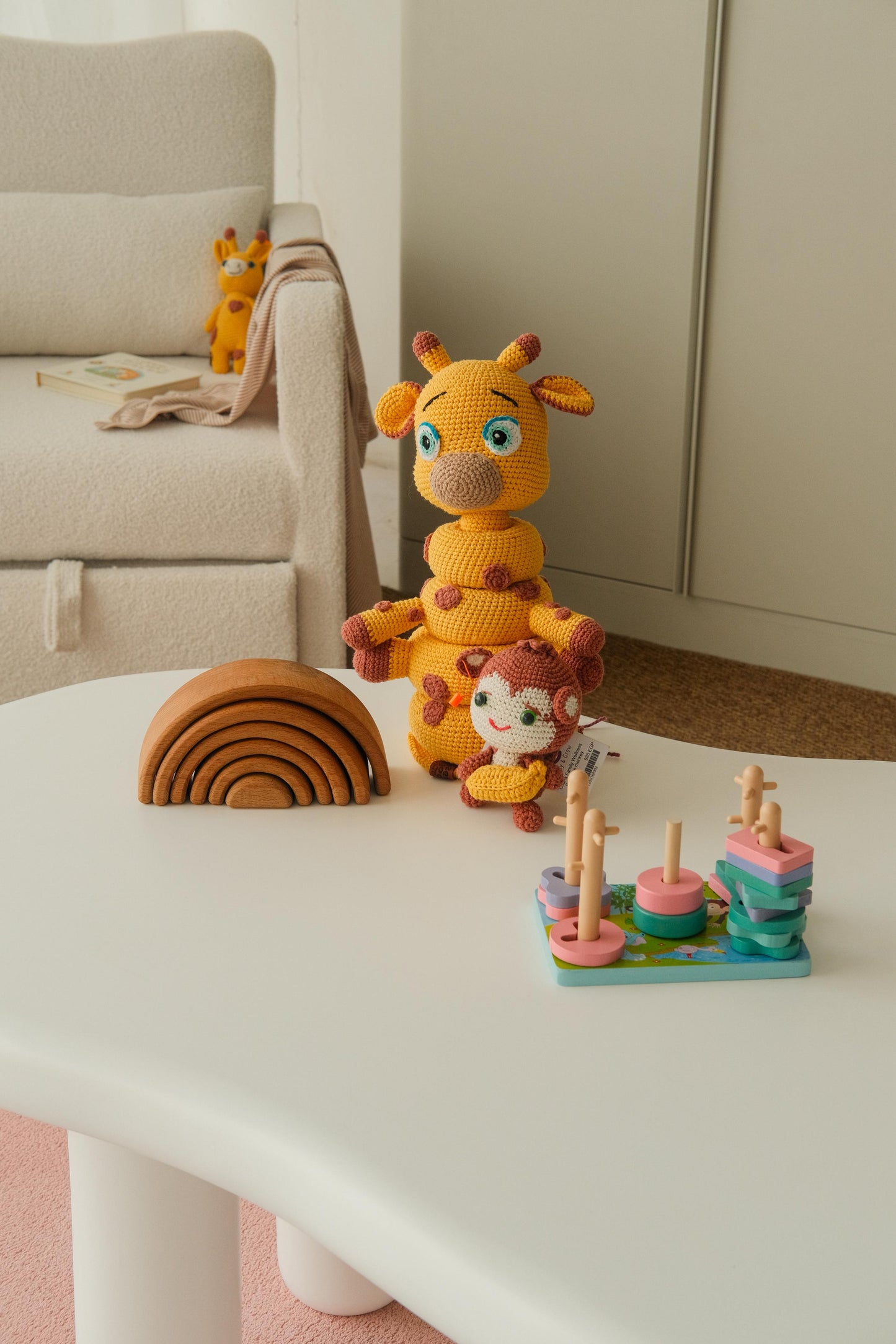 Dotty the Giraffe Stacking Toy