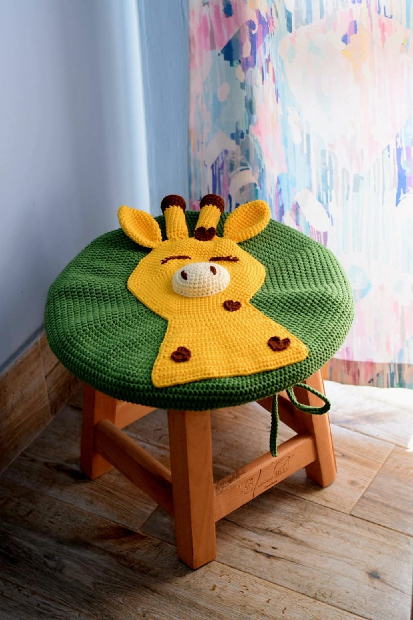 Chair Cover - Dotty The Giraffe