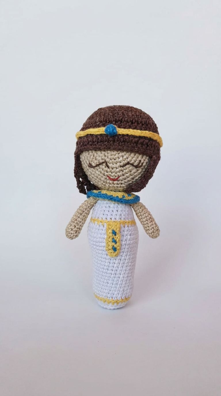 Pharaoh Crochet Doll Titi