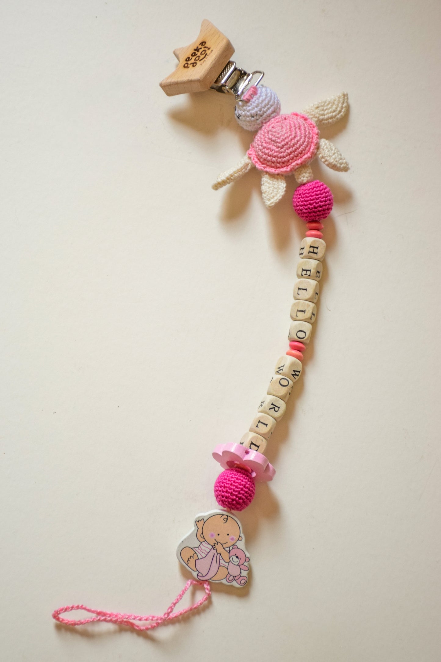 Timmy The Turtle - Pacifier Holder