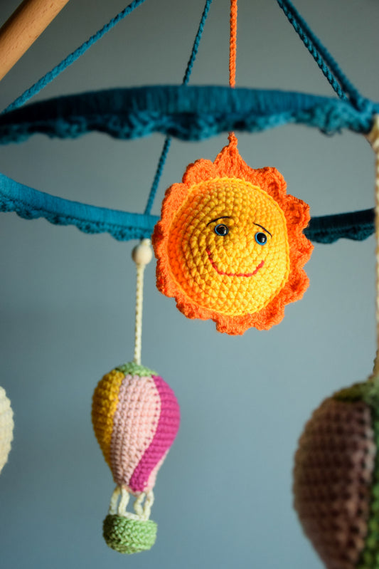 Crib Hanging Mobile Balloons