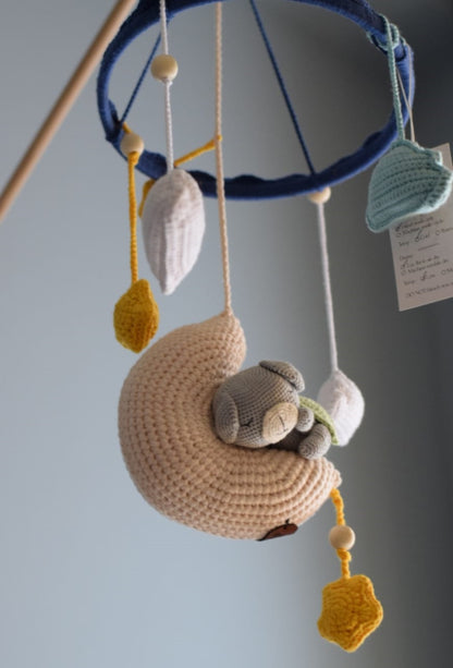 Coco The Bear - Crib Hanging Mobile