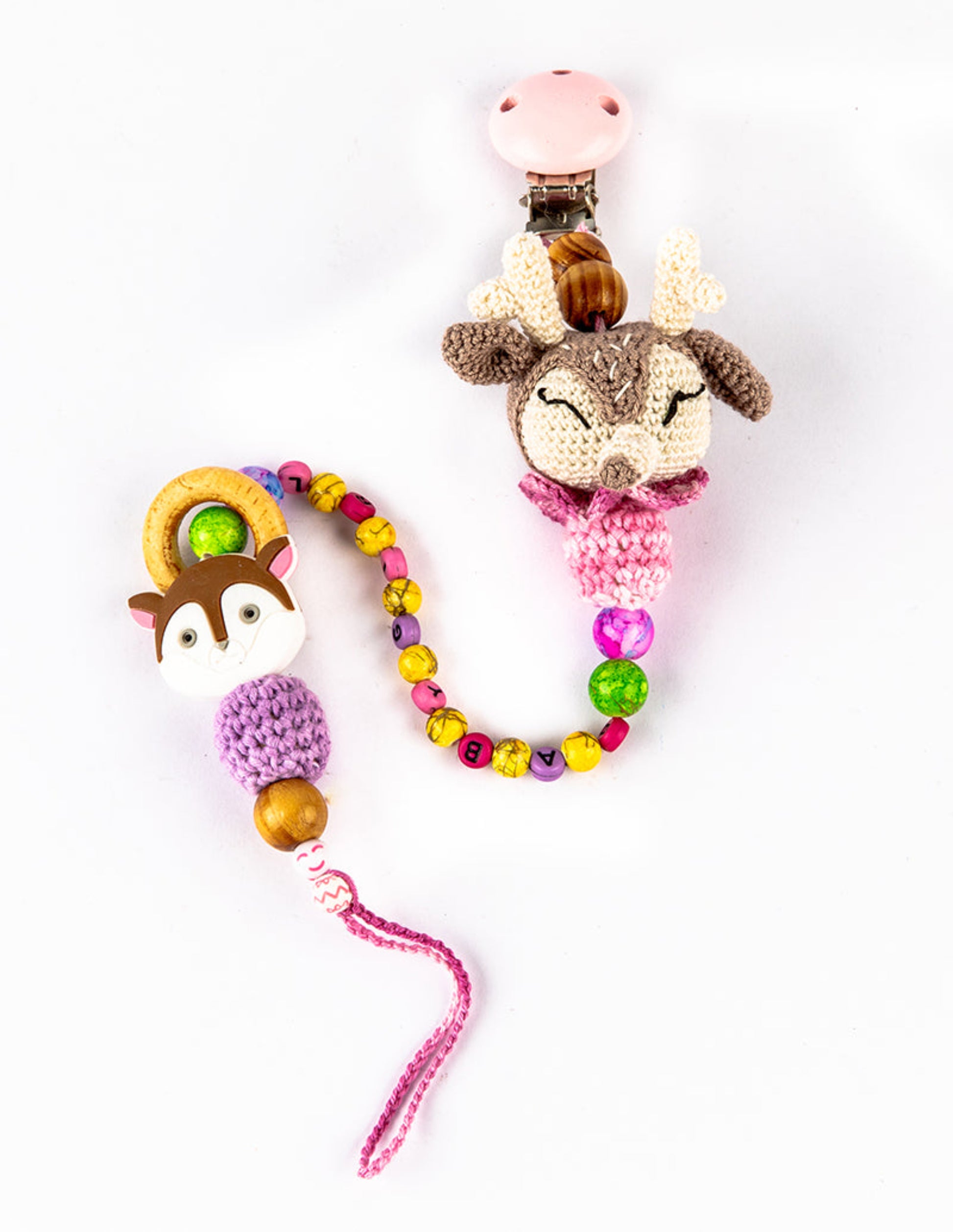 Donner The Reindeer Pacifier Holder