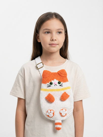 Mitten the Cat Cross Bag