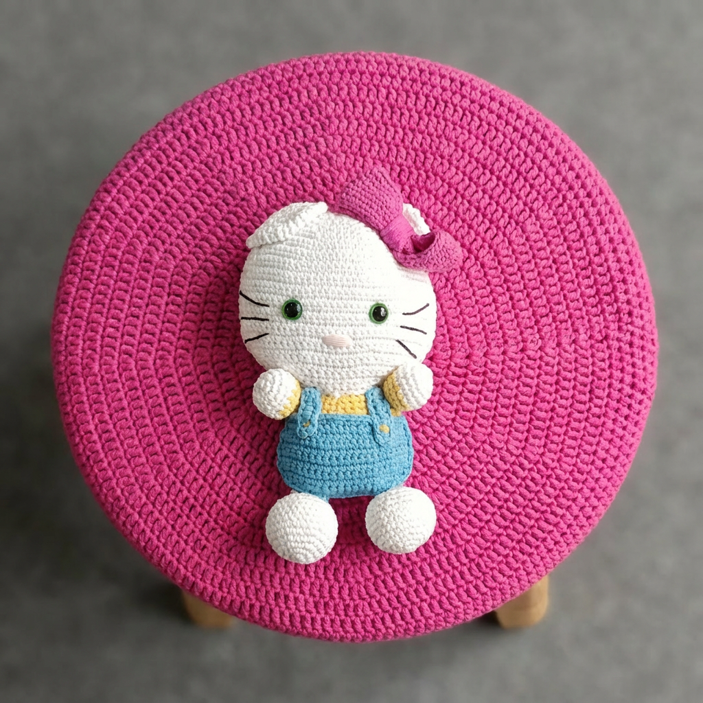 Mitten the Cat Chair Cover