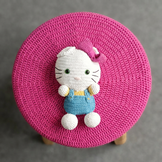 Mitten the Cat Chair Cover