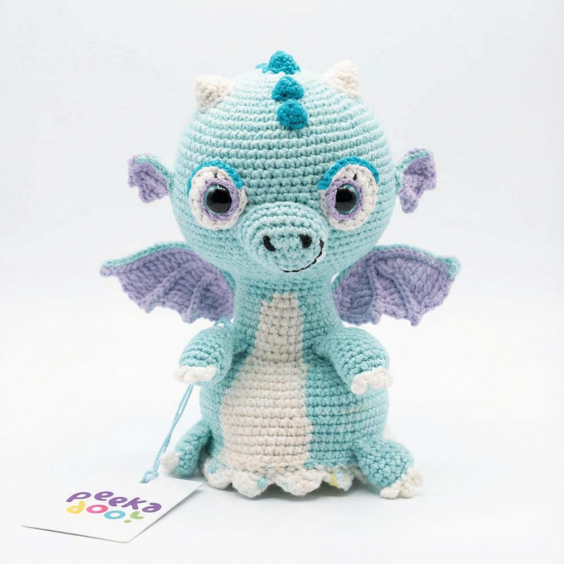 Peekadoo Drago the Dragon handmade baby product