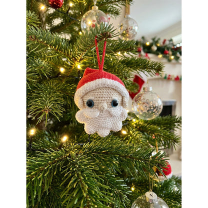 Peekadoo Santa Clause Ornament handmade baby product