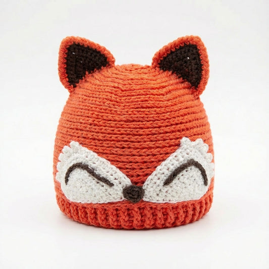 Peekadoo Whimsy the Fox Hat handmade baby product
